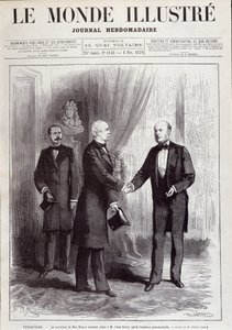 The Visit of Marshal Patrice of Mac Mahon to President Jules Grevy. In 
