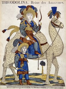 Theodolina, Queen of the Amazon. Image of Epinal