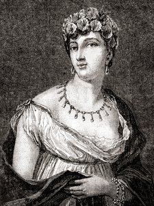 Thérèsa Cabarrus, Madame Tallien, from Histoire de la Revolution Française by Louis Blanc by French School