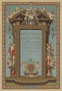 Title Page of Missal Pontifical
