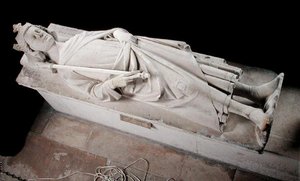 Tomb of Carloman (d.884) by French School