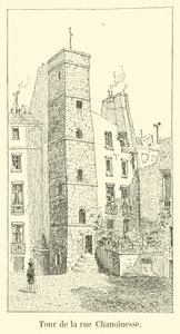 Tower of Rue Chanoinesse by French School