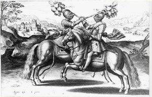 Tournament Scene between Henri IV and Antoine de Pluvinel