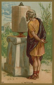Trade Card with an Image of The Poster