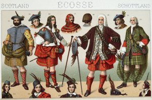 Traditional Scottish Costumes - in 