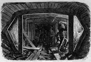 Transformations of Paris under the Second Empire, Haussmann Paris: Construction of the Sewer Collector by French School