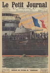 Tribute to the victims of the sinking of the French submarine Vendemiaire by French School