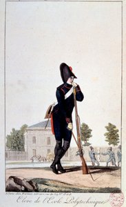 Uniform: a student of the Polytechnic School in the 19th century by French School