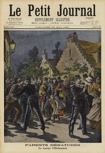 Unnatural parents, Hellemmes, France, 1897