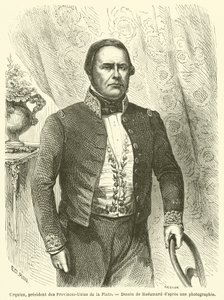 Urquiza, President of the United Provinces of the Rio de la Plata