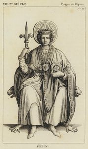 8th Century, Reign of Pepin, Pepin by French School