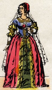 Valois dynasty: Portrait of Eleonore of Habsburg or Austria (1498-1558) Queen of France by French School