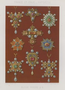 Various Pieces of Jewellery by French School