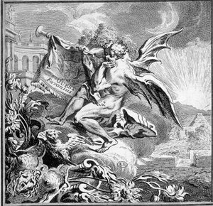 West Wind - Engraving