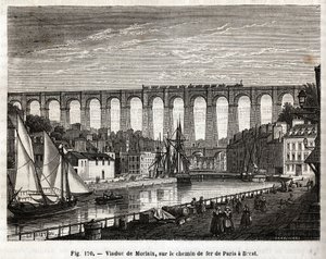 Viaduct de Morlaix by French School