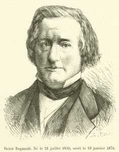 Victor Regnault, Born July 21, 1810, Died January 19, 1878 by French School