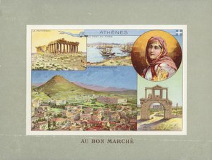 View of Athens by French School