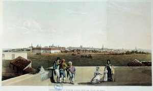 View of Buenos Aires in Argentina by French School