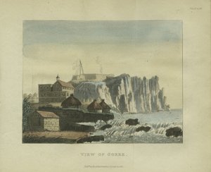 View of Goree, 1821 by French School