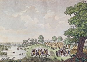 View of Joal, port of commerce in the Kingdom of Sine, Senegal