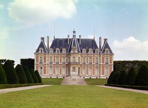 View of the Chateau by French School