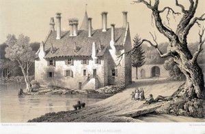 View of the Chateau de la Belliere (Cote d