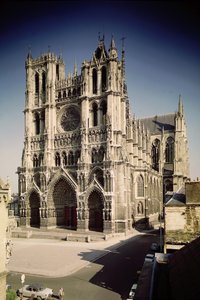 View of the West Facade by French School