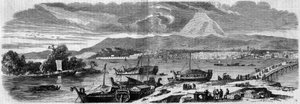 View of the City of Jeddo (Tokyo), Capital of Japan by French School