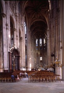 View of the Nave, 1578-1637 by French School