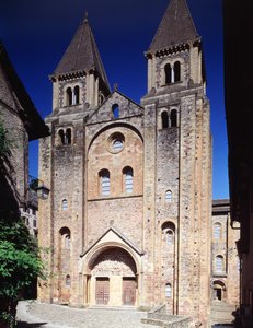 View of the west facade by French School