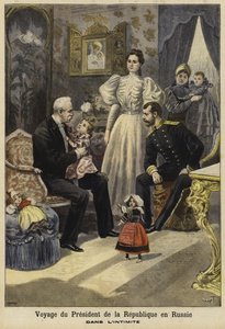 Visit of French President Felix Faure to Russia, 1897