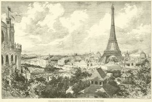 General View of the Universal Exhibition, Taken from the Trocadero Palace by French School