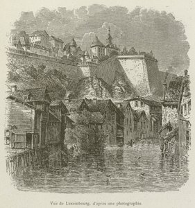 View of Luxembourg by French School