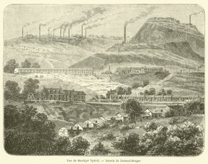 View of Merthyr Tydvil (engraving)