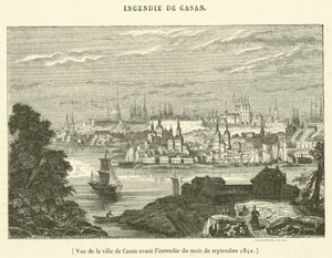 View of the City of Casan Before the Fire of September 1842