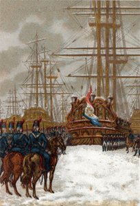 Wars of the French Revolution: Capture of the Dutch fleet at the Helder in Holland (late December 1794-beginning January 1795) by French School