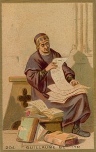 William of Tyre, medieval prelate and chronicler by French School
