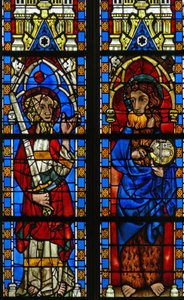 St John the Baptist and St Paul by French School