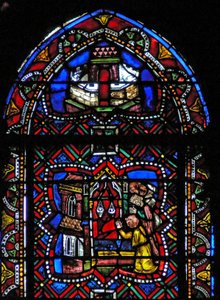 Window depicting St Agatha