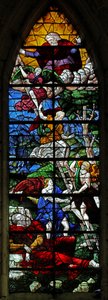 Window depicting Jacob