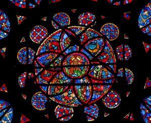 Window w115 depicting God the Creator