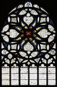 Window, the north rose window (rose window - internal)
