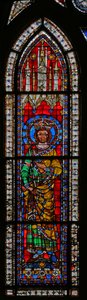 Window w11 depicting Emperor Philippe de Souabe