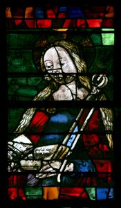 Window w11 depicting St Agatha by French School
