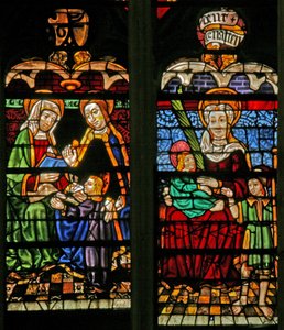 Mary Salome? St Anne, Mary and Christ by French School