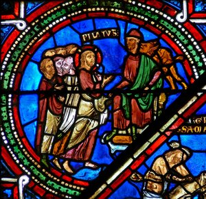 Christ before Pilate by French School