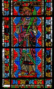 Window w202 depicting St Aureila