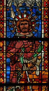 Window w203 depicting St Demetrius