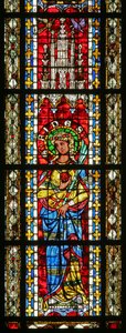 Window w208 depicting St Foy by French School