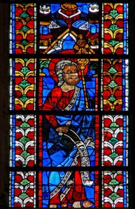 Window depicting St Jude